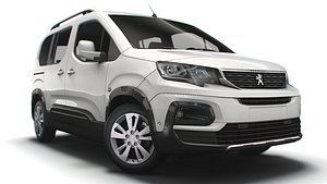Peugeot E Rifter 2022 3D model