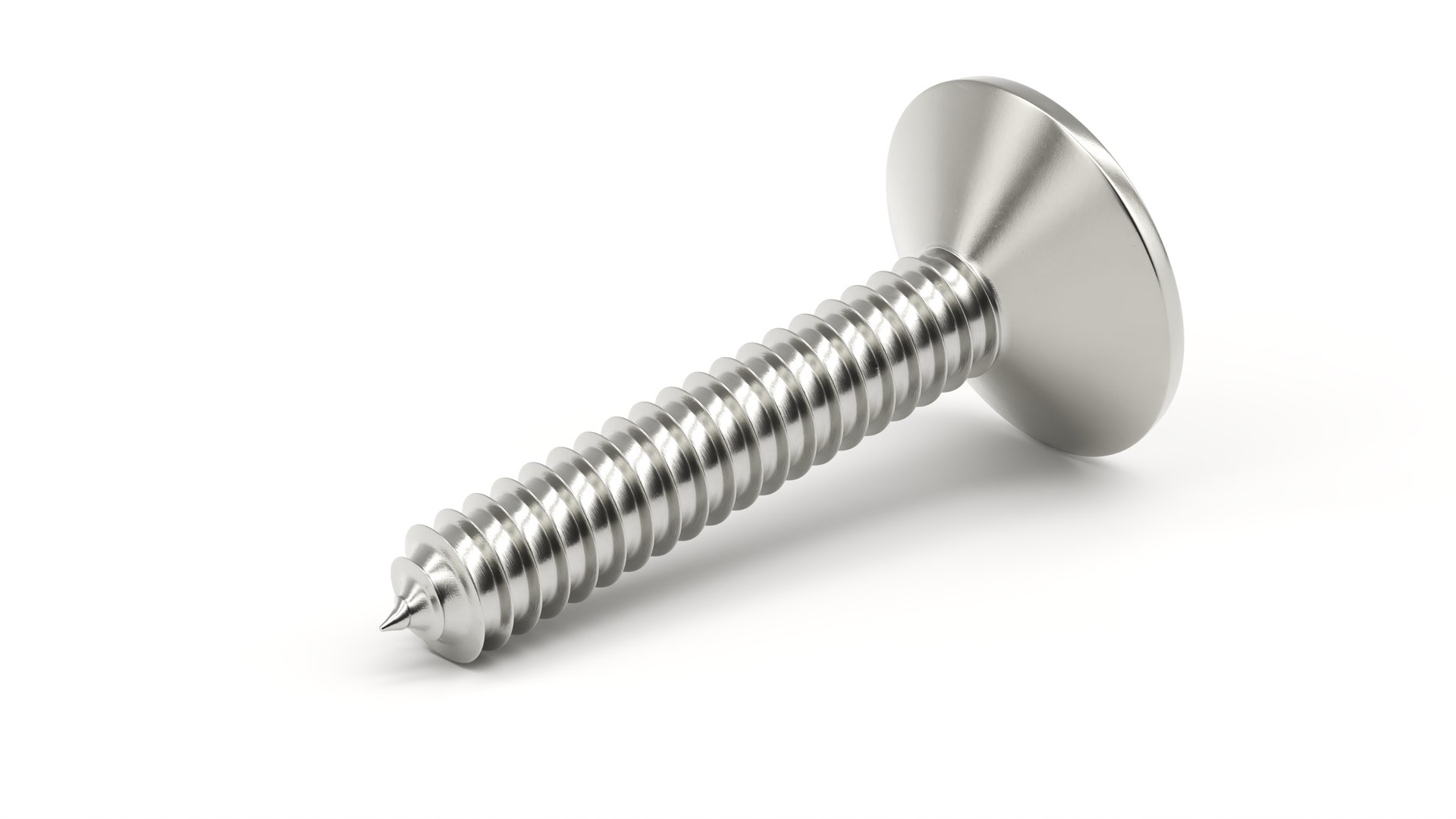 3D Screw - Self Tapping Flat Head Phillips model https://p.turbosquid.com/ts-thumb/uC/2TMqlU/AW/preview04/jpg/1778253599/1920x1080/fit_q87/c2ac4c4d3883451708257dd50e287402fde0e8cd/preview04.jpg