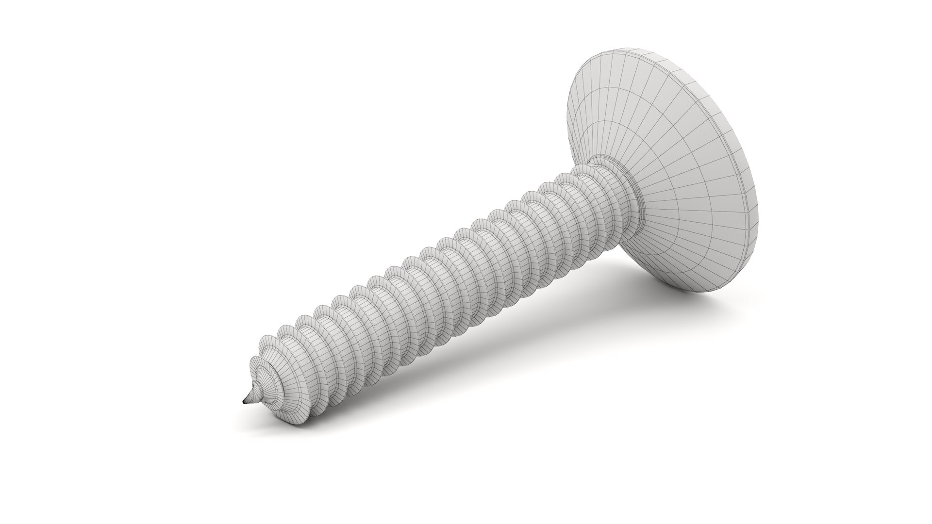 3D Screw - Self Tapping Flat Head Phillips model https://p.turbosquid.com/ts-thumb/uC/2TMqlU/yq/wireframe3/jpg/1778253608/1920x1080/fit_q87/db1f2d67c40b1f72870c3e05d78bfa132a13d8e3/wireframe3.jpg