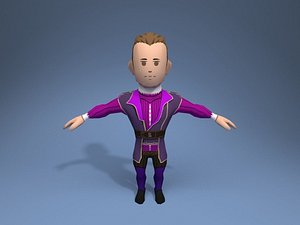 nobleman character ar model