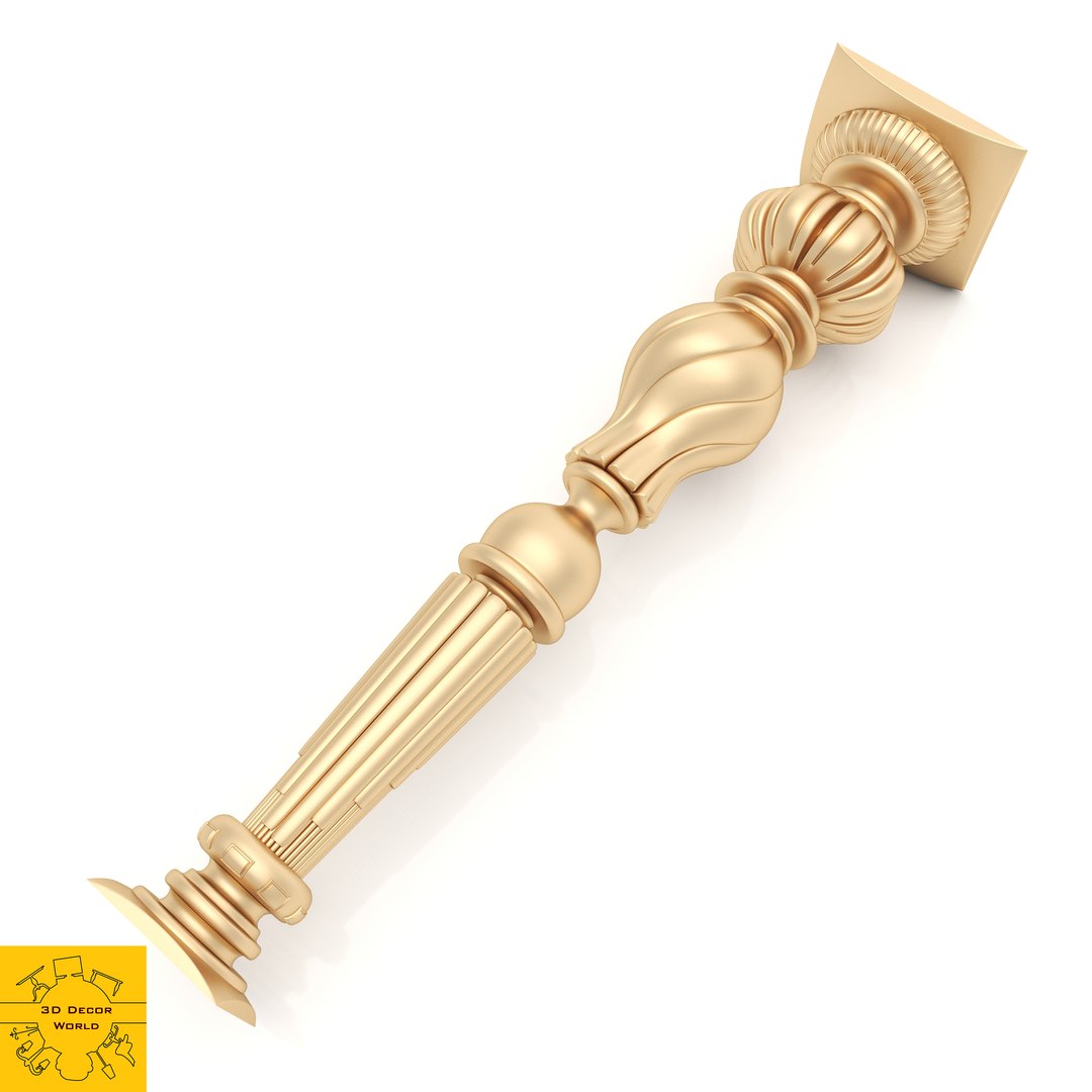 Architectural Column Decor 3D Model - TurboSquid 1165645
