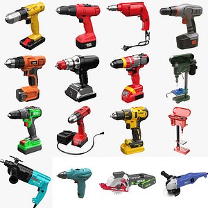 Hand Drill and Saw collection 17 in 1 model
