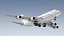 Boeing 747-300 Generic White
