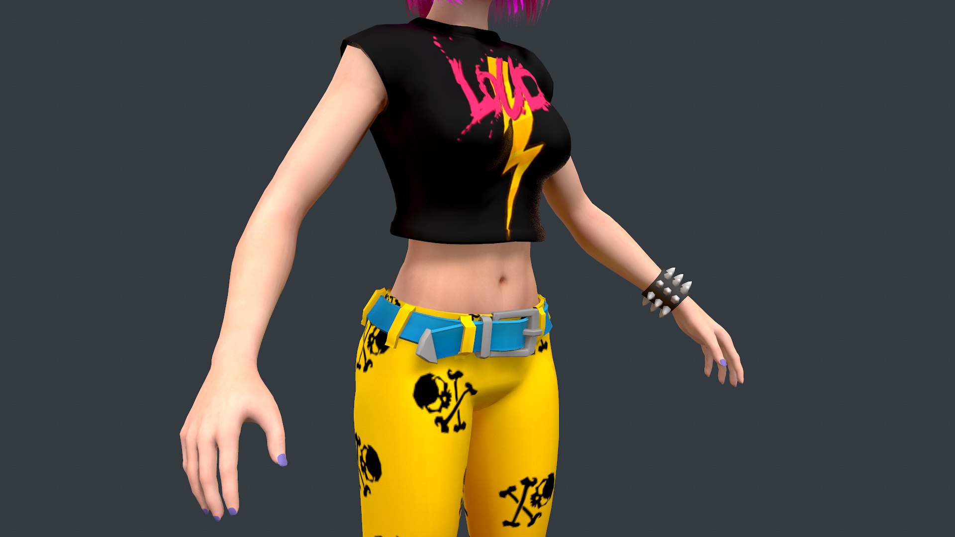 Rock Girl 3D model https://p.turbosquid.com/ts-thumb/uC/JRrKG1/76/screenshot005/png/1689107177/1920x1080/fit_q87/52391f6965aa20b7ed1e81285d89ad92bf37f73e/screenshot005.jpg