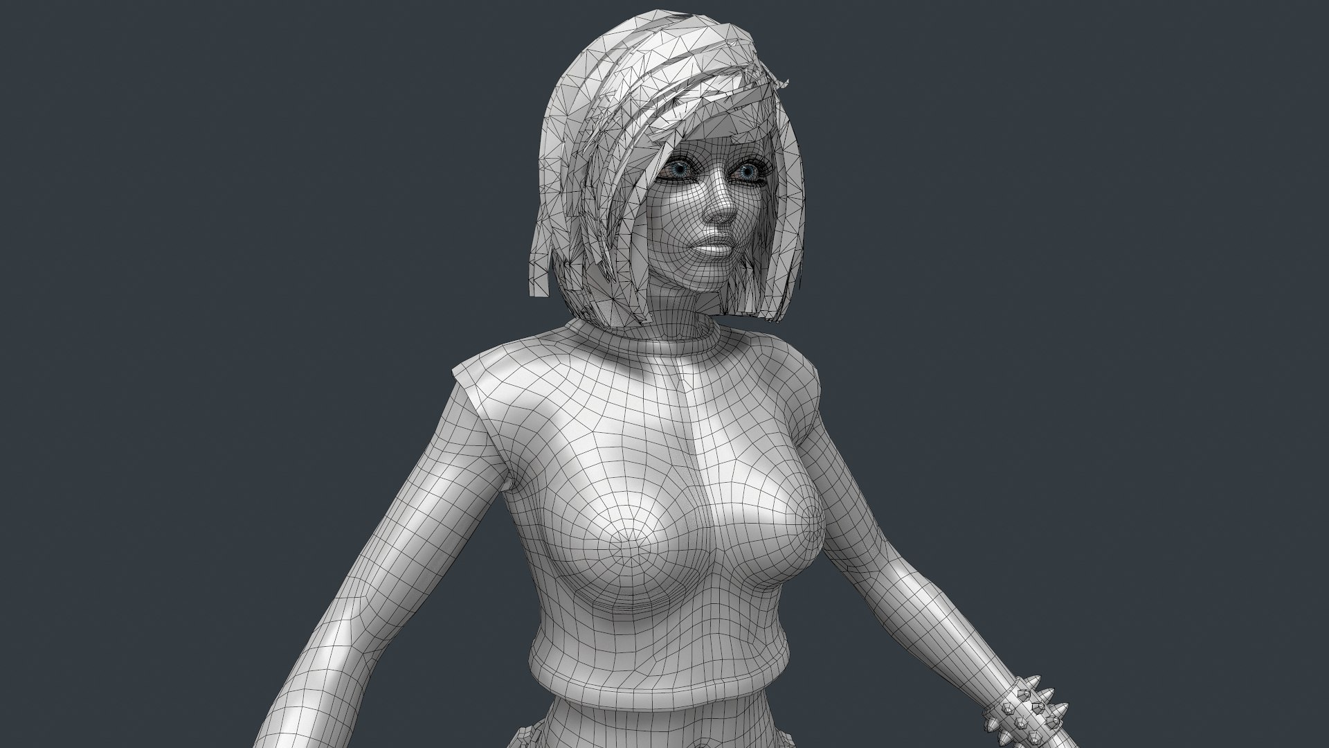 Rock Girl 3D model https://p.turbosquid.com/ts-thumb/uC/JRrKG1/x7/screenshot013/png/1689107180/1920x1080/fit_q87/88745748376754b986e85c334de30b06c58c67a6/screenshot013.jpg