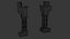 Medieval Stone Cloister Colonnade Modular Pack