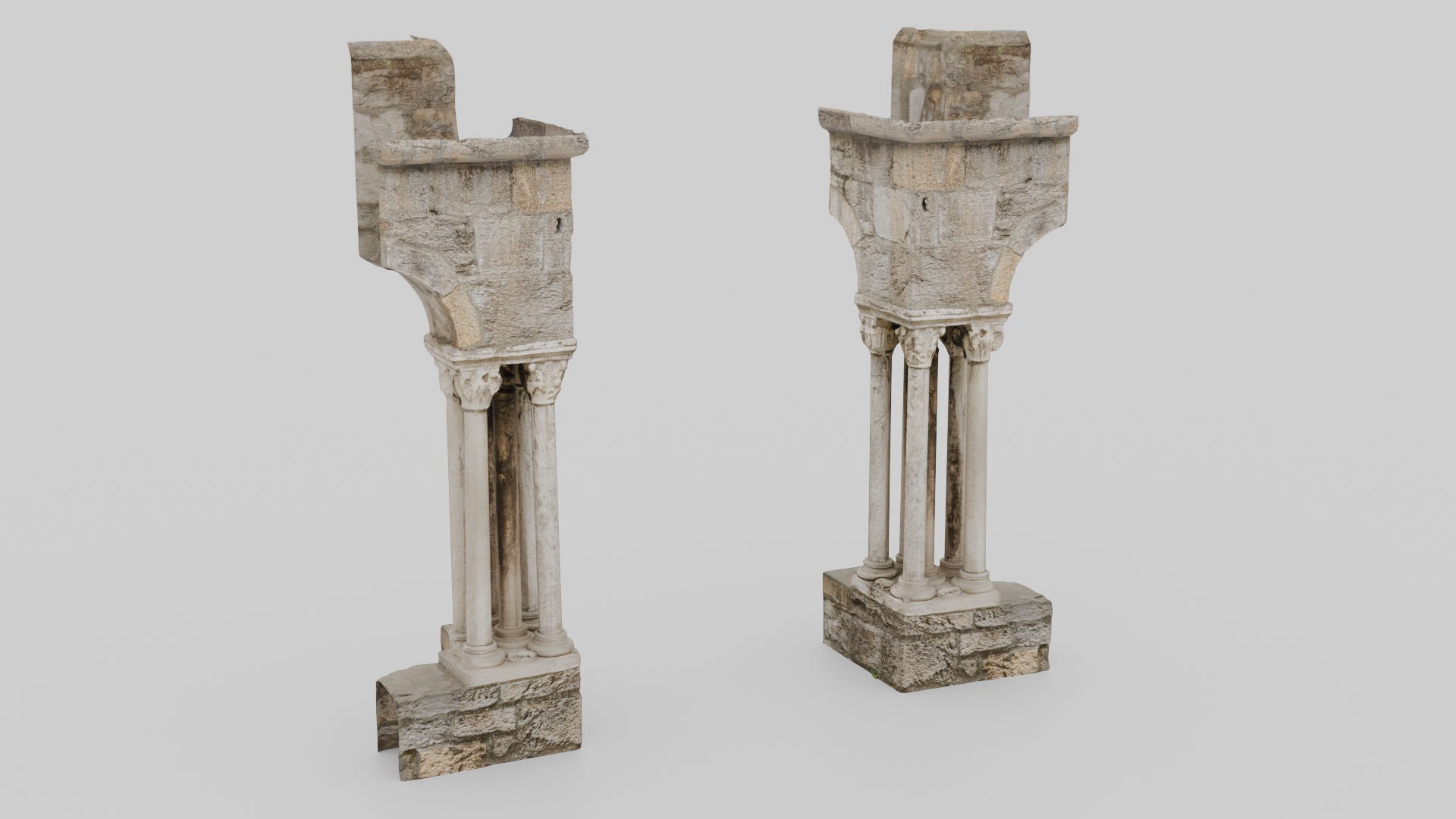 Medieval Stone Cloister Colonnade Modular Pack model https://p.turbosquid.com/ts-thumb/uC/Ps1JA5/A7/corner/jpg/1776965901/1920x1080/fit_q87/98e4cc4b8a8d943a073b4017ee804ad75143c0b1/corner.jpg