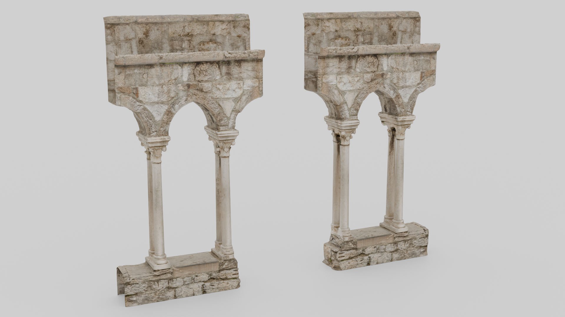 Medieval Stone Cloister Colonnade Modular Pack model https://p.turbosquid.com/ts-thumb/uC/Ps1JA5/AI/opening/jpg/1776965902/1920x1080/fit_q87/19ffceefa7d69b28442930d26c0112bc67143630/opening.jpg