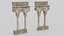 Medieval Stone Cloister Colonnade Modular Pack
