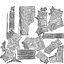 Medieval Stone Cloister Colonnade Modular Pack