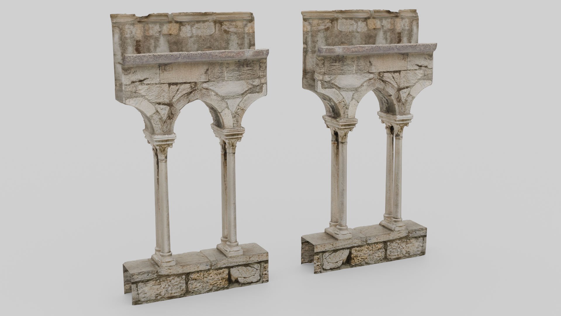 Medieval Stone Cloister Colonnade Modular Pack model https://p.turbosquid.com/ts-thumb/uC/Ps1JA5/s7/side02/jpg/1776965904/1920x1080/fit_q87/c9ef7bea2d85fdbb24fcb53babe8143d177b5e33/side02.jpg
