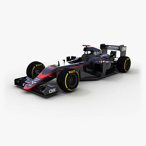 3d model mclaren honda mp4-30 2015