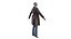 Leather coat