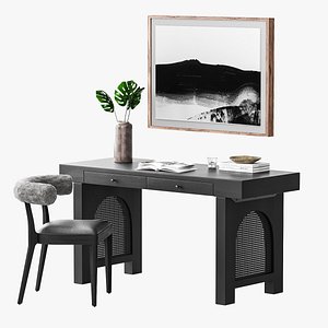 Pottery Barn Barclay Writing Desk with Drawers model