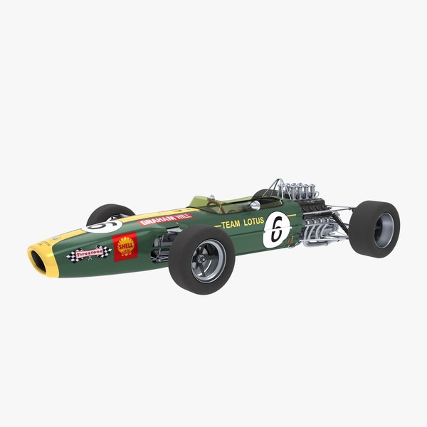 Lotus 49 Graham Hill 3D model