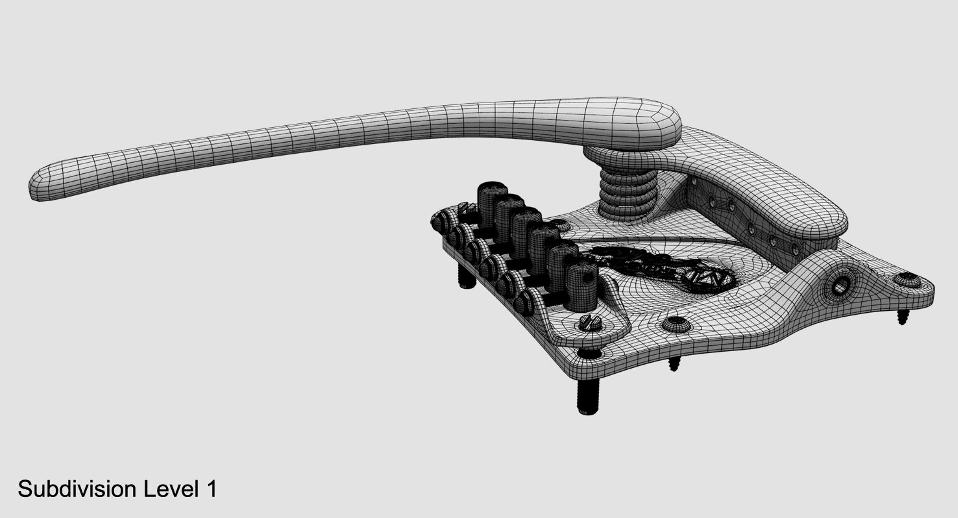 3D guitar bridge https://p.turbosquid.com/ts-thumb/uC/k6scdC/bAIyY7l7/vidro_wire02_lev1/jpg/1511352889/1920x1080/fit_q87/71c59d6a534f180289ddb417804c02cb1d0529c6/vidro_wire02_lev1.jpg