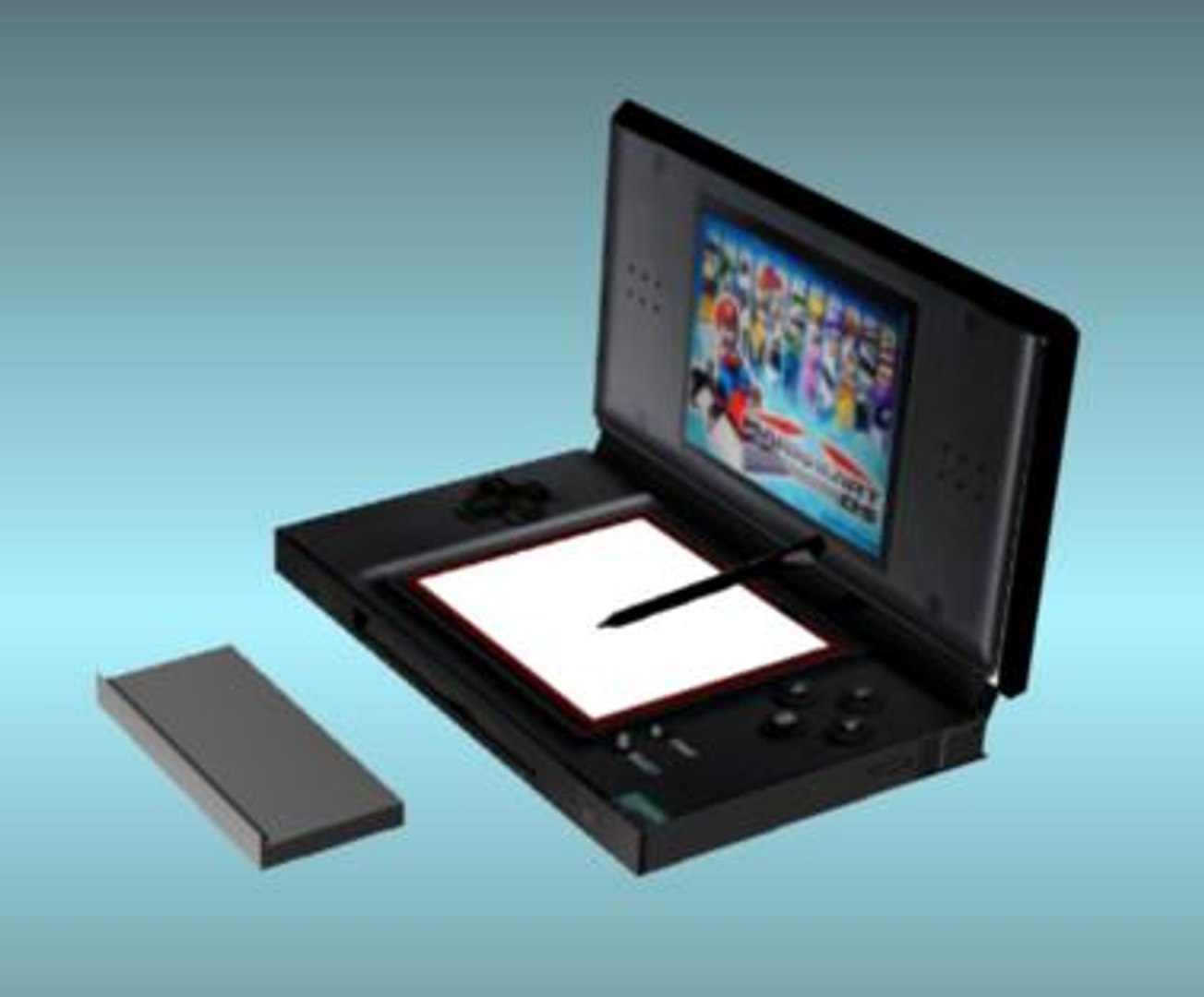 3d Nintendo Ds Model