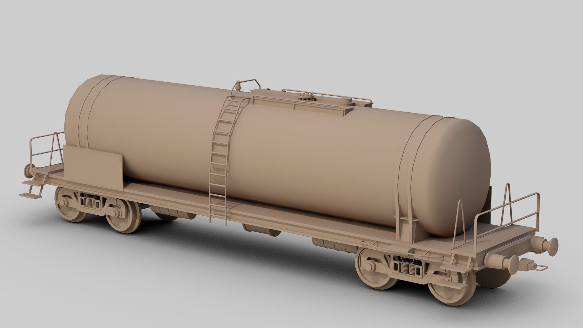 3D Railroad Tank Car Model - TurboSquid 1860584