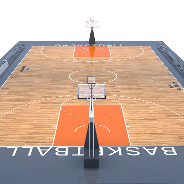 basket ball field 3D