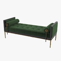 Koket Prive Day Bed Ottoman