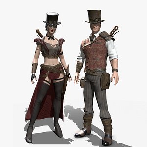 Steampunk Character Pack