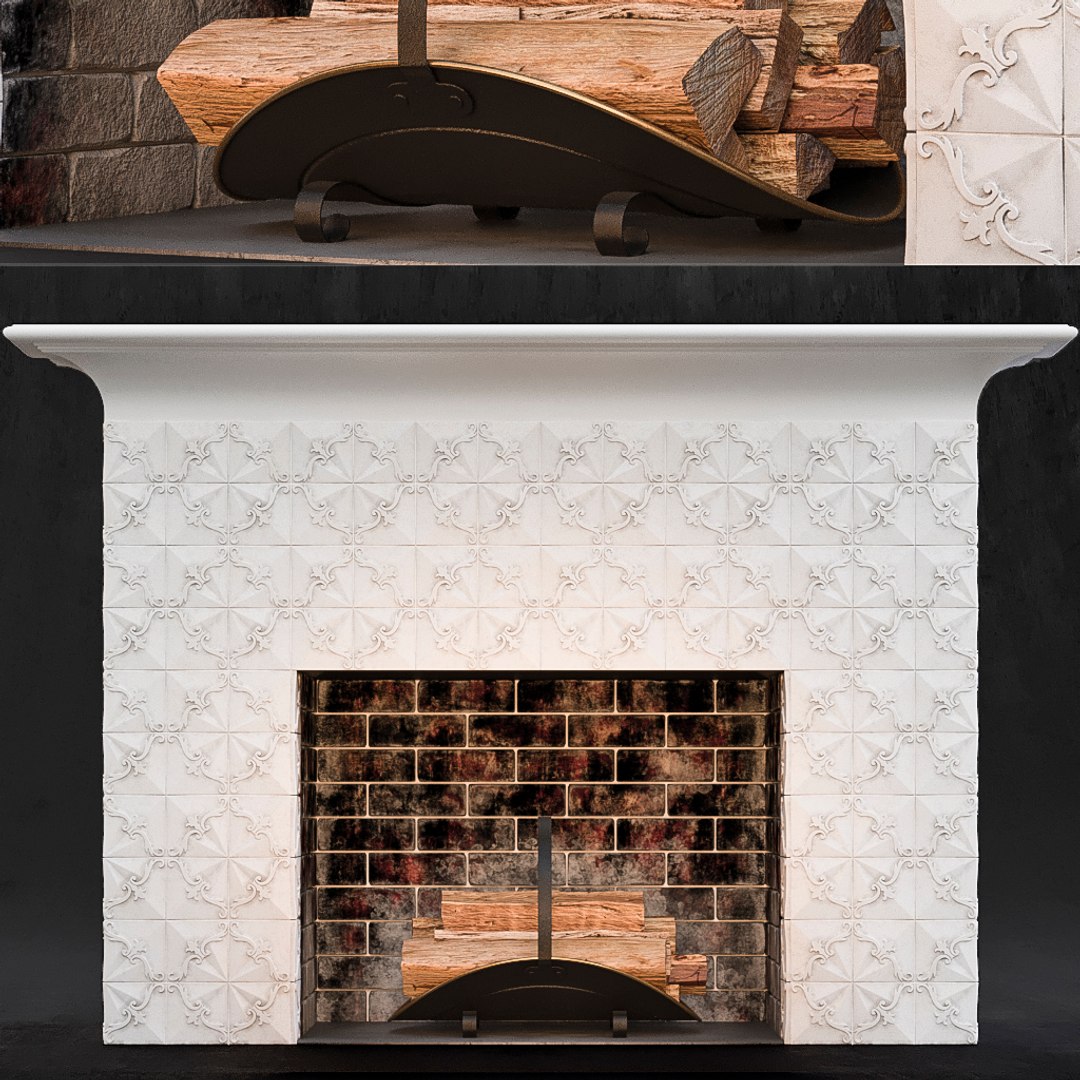 3D Fireplace Heating Firebox - TurboSquid 1473736