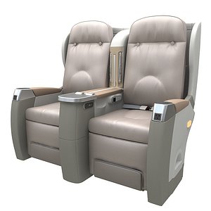 First-class cabin seat