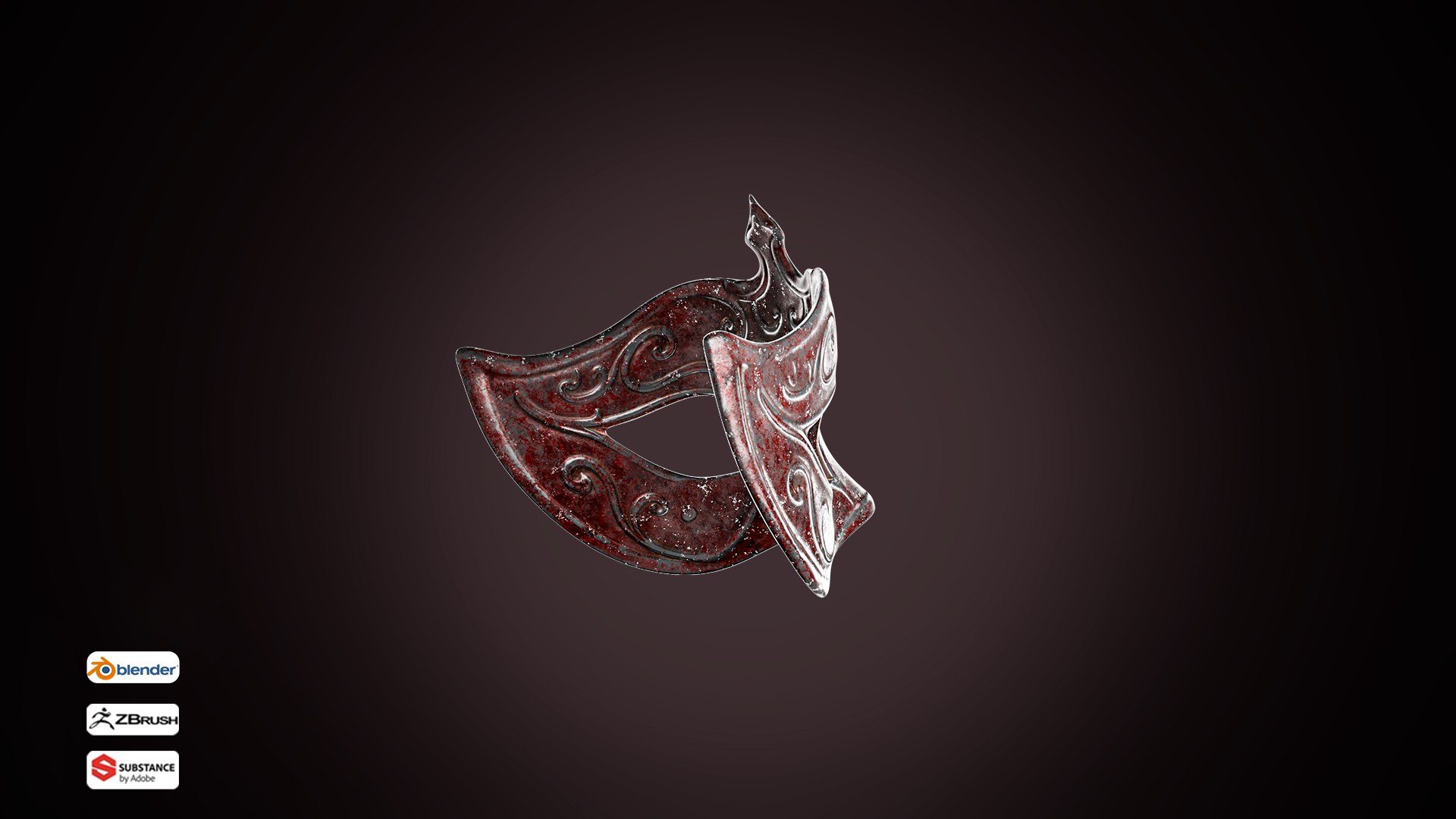 Female Blood-Stained Venetian Masquerade Mask - Gothic Horror Game-Ready 3D Model 3D model https://p.turbosquid.com/ts-thumb/uD/4BolUi/E2/5/png/1784481068/1920x1080/fit_q87/7ed8b71cf0dff382d6da05bba33deed03764aabf/5.jpg