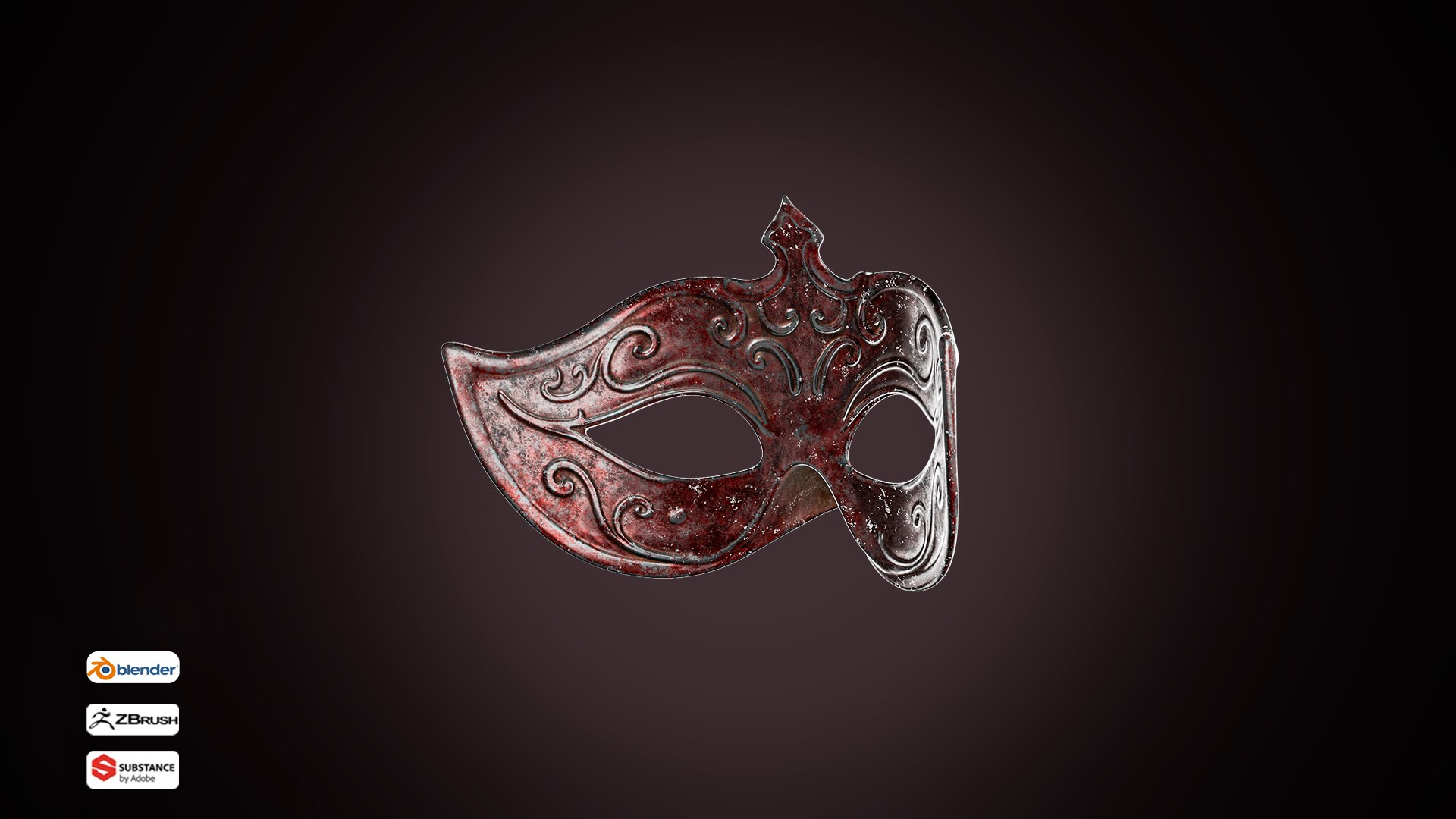 Female Blood-Stained Venetian Masquerade Mask - Gothic Horror Game-Ready 3D Model 3D model https://p.turbosquid.com/ts-thumb/uD/4BolUi/gU/6/png/1784481069/1920x1080/fit_q87/81fe12998678b084ddea9d366e2ab6de80743abd/6.jpg