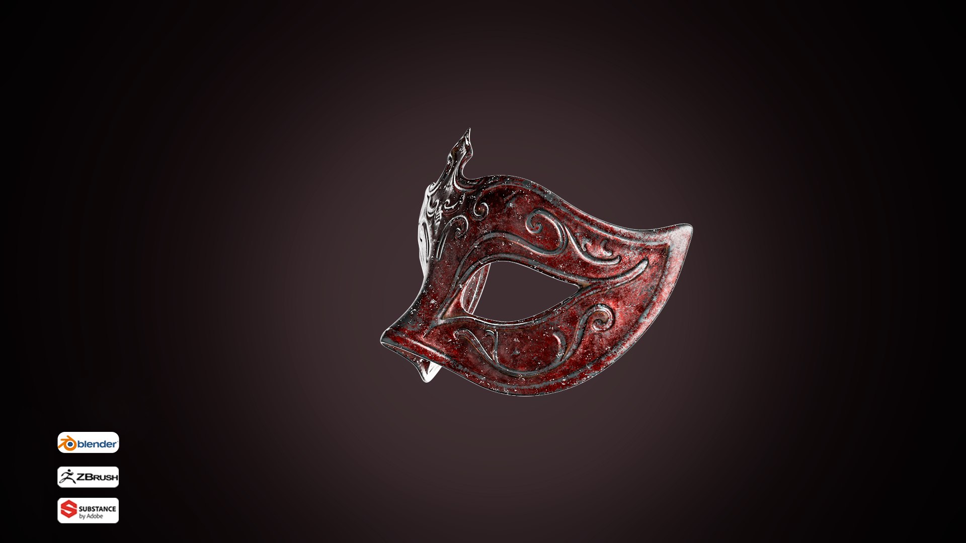 Female Blood-Stained Venetian Masquerade Mask - Gothic Horror Game-Ready 3D Model 3D model https://p.turbosquid.com/ts-thumb/uD/4BolUi/i2/11/png/1784481071/1920x1080/fit_q87/3a2301232ebbb8b70dfad7451dcbfe39e08031c2/11.jpg