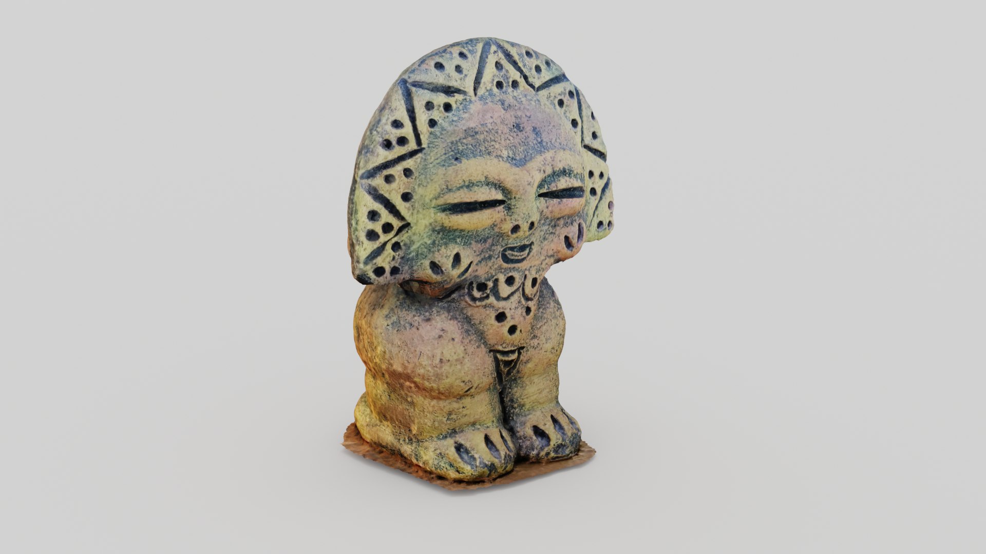 3D Model Taino Sun God Photogrammetric Scan - TurboSquid 1812636