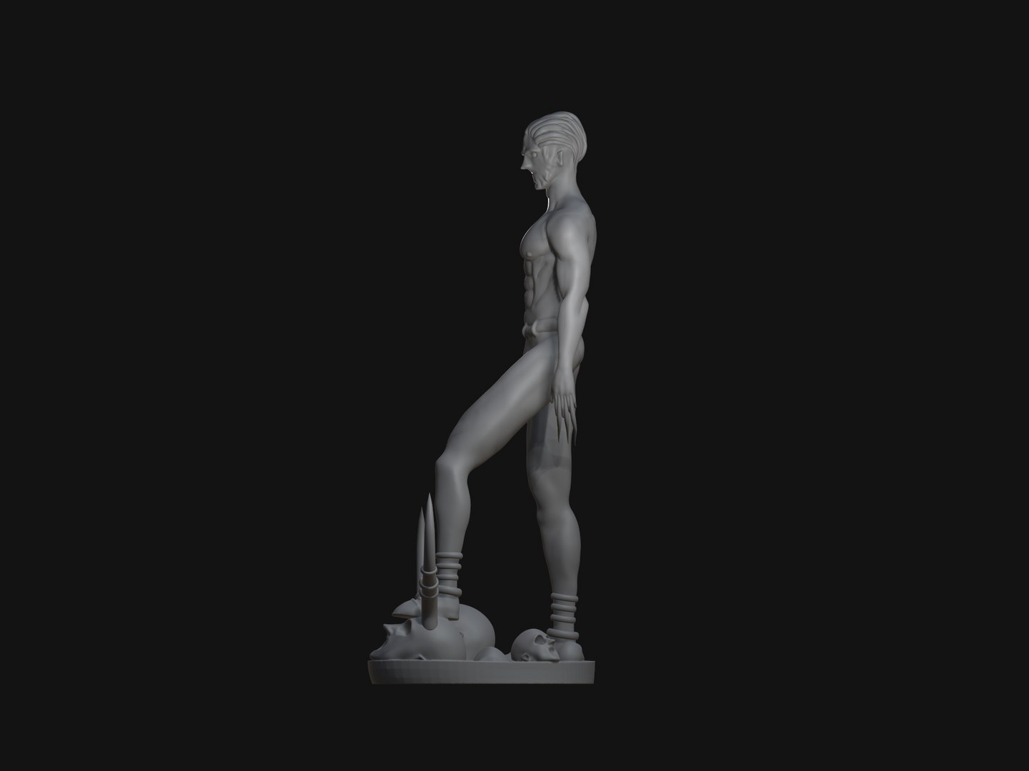 3D x men character base design - TurboSquid 1988399