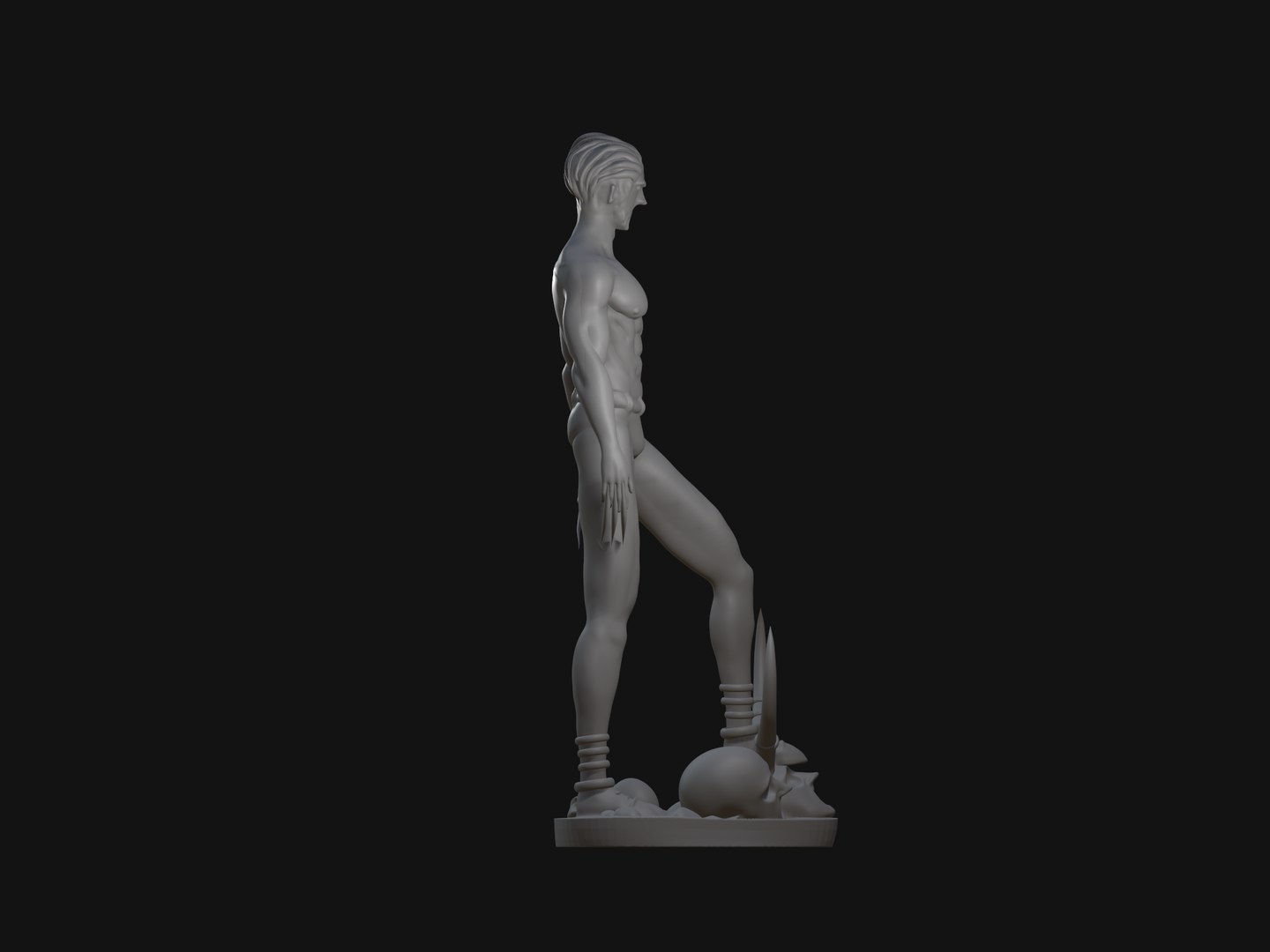 3D x men character base design - TurboSquid 1988399