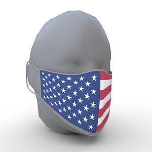 face mask - pbr model