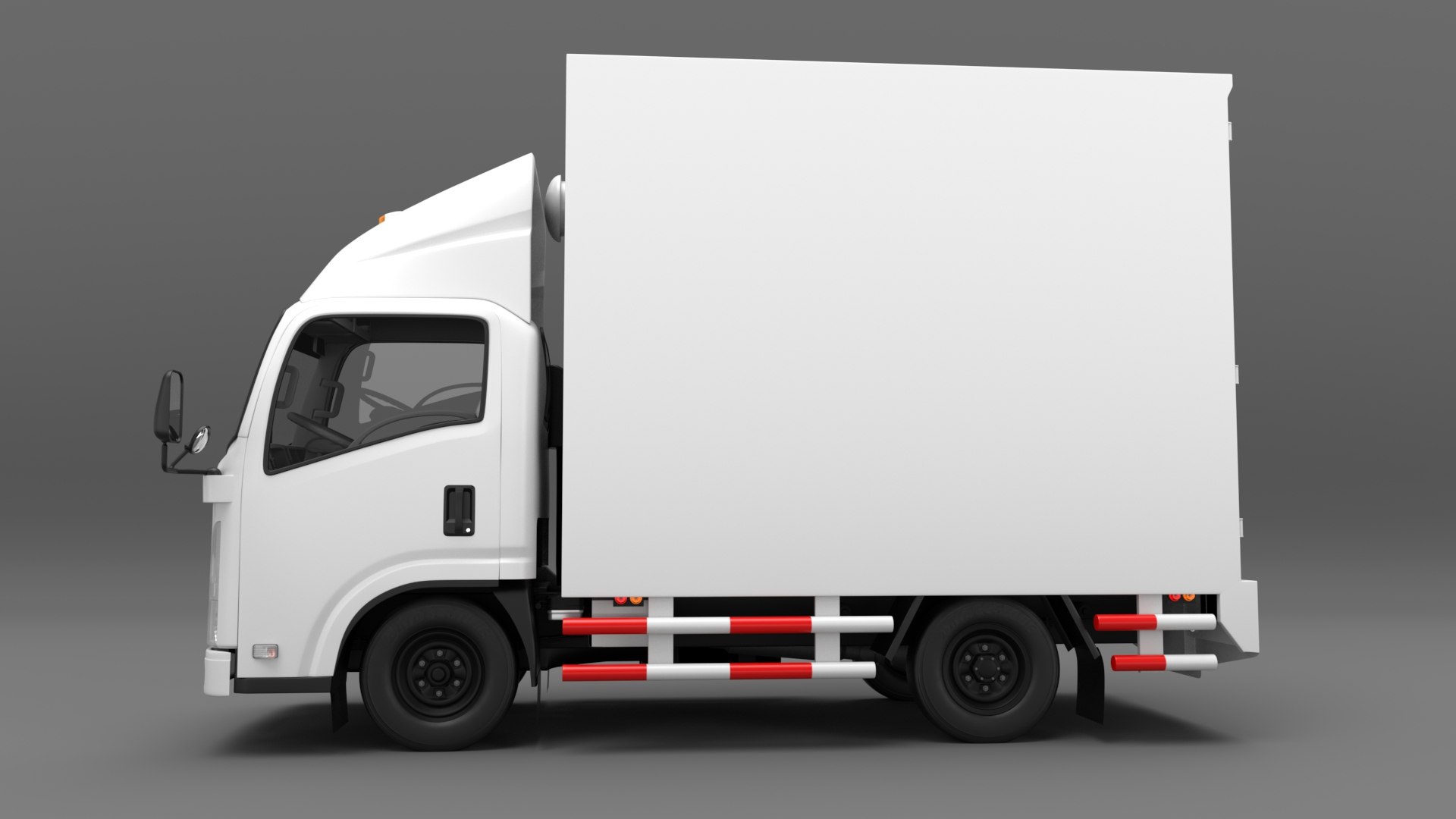 3D ISUZU NLR130 Box V2 Model - TurboSquid 2084959