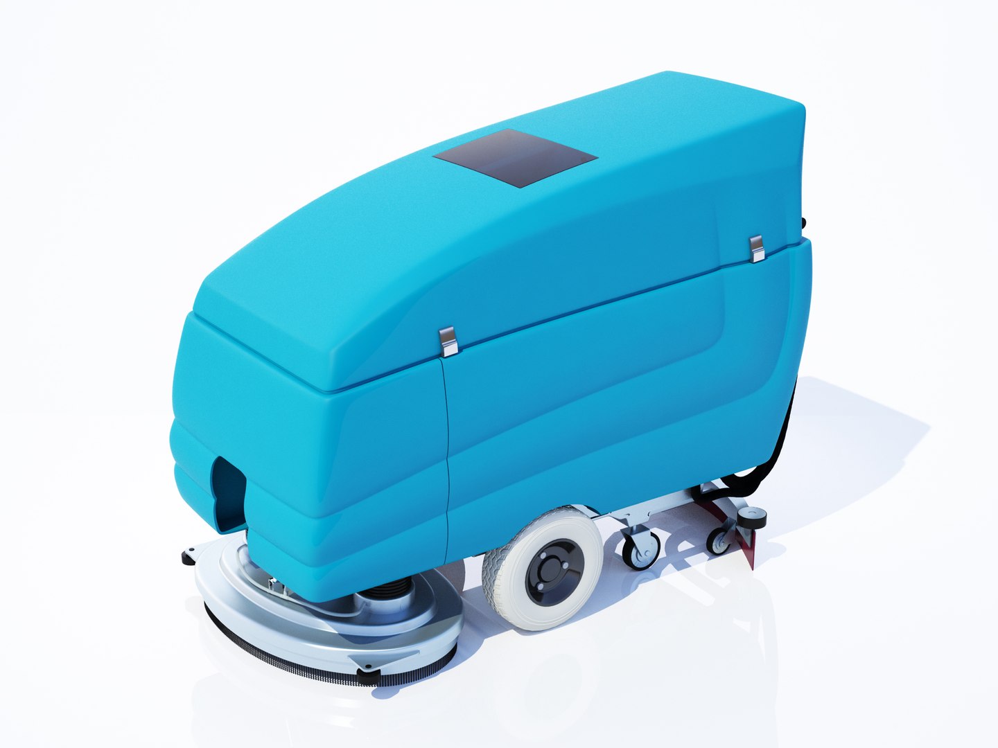3d Model Floor Scrubber