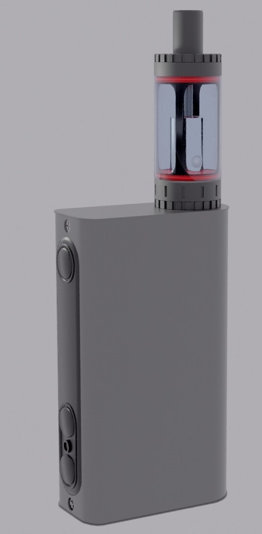 Vaping mod tank 3D model - TurboSquid 1594476