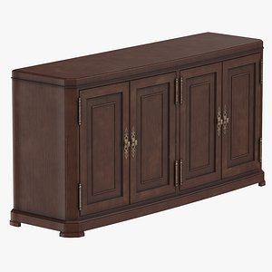 3D classical sideboard model