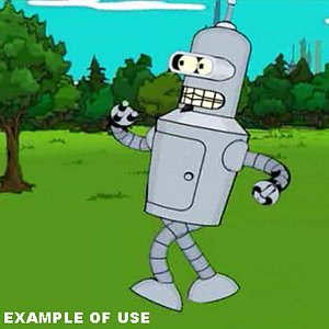 Bender (Futurama) Rigged