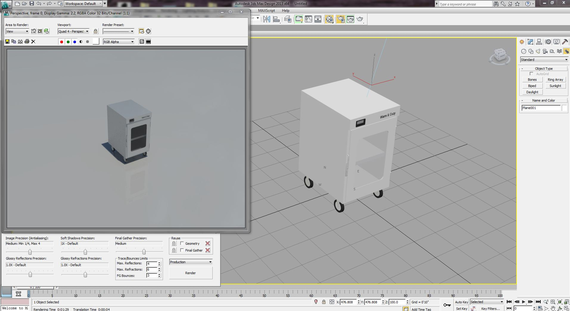 free revit kz710 blanket warmer 3d model