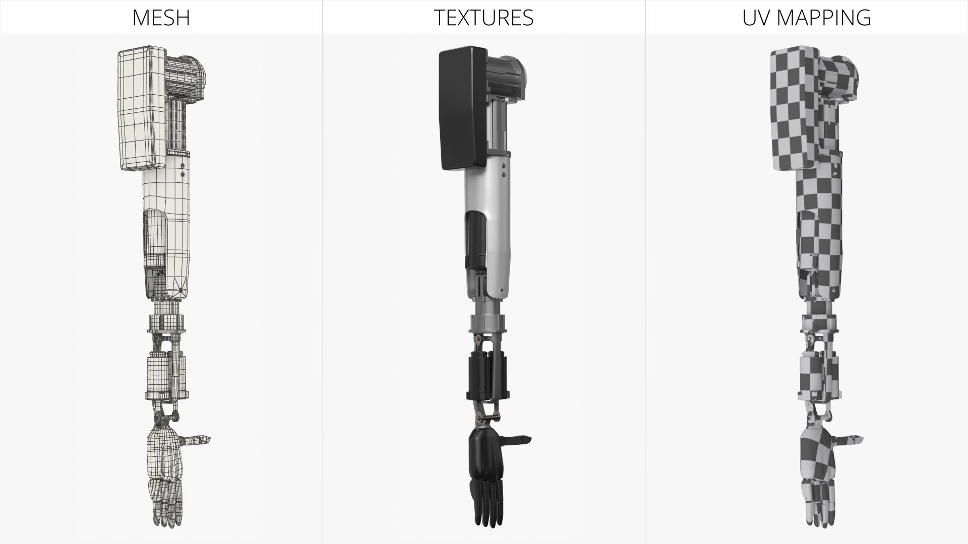 Advanced Robotics Arm Silver 3D https://p.turbosquid.com/ts-thumb/uD/Z2G5dr/lM/advanced_robotics_arm_silver_007/jpg/1768859255/1920x1080/fit_q87/2a0416d7d53649dd447b5d2b52041e094bec4969/advanced_robotics_arm_silver_007.jpg