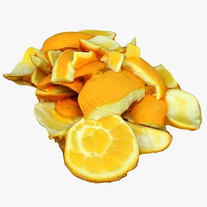 scan orange peels 3D model