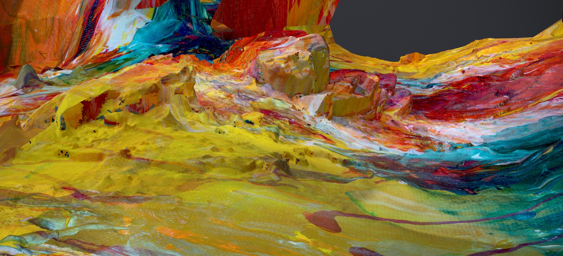 THE COLOUR OF LIFE LANDSCAPE 002 2024 3D Model - TurboSquid 2328874