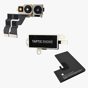 3D iPhone 14 Pro Components Collection