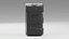 Portable Black Speaker with Blue Light Ring