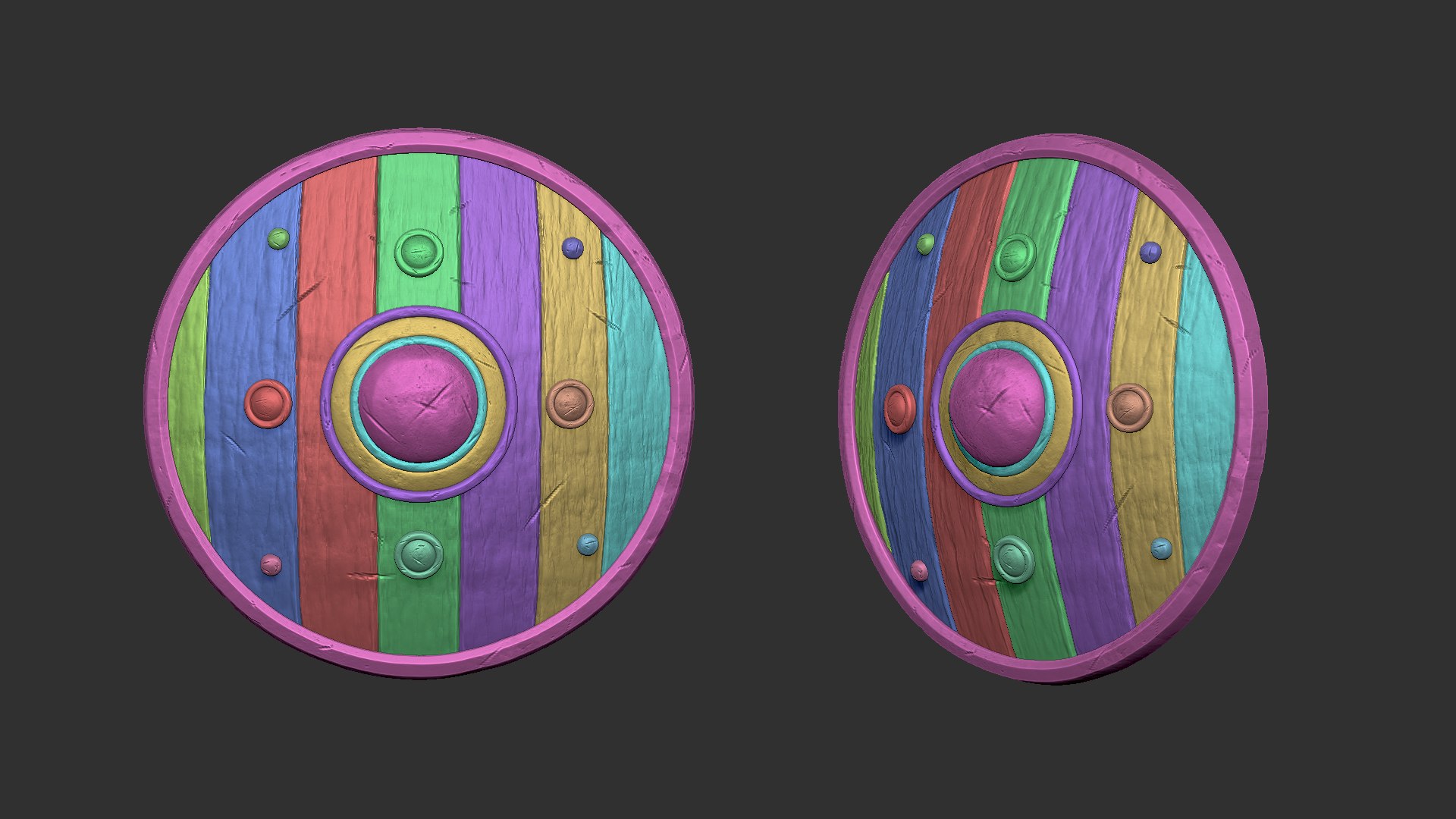 3D - shield model https://p.turbosquid.com/ts-thumb/uD/iwY9vt/GyBhUbpz/shieldcollection_b02/jpg/1602775820/1920x1080/fit_q87/1387d53768ae2df3fdc4740f685e92e514e2535e/shieldcollection_b02.jpg