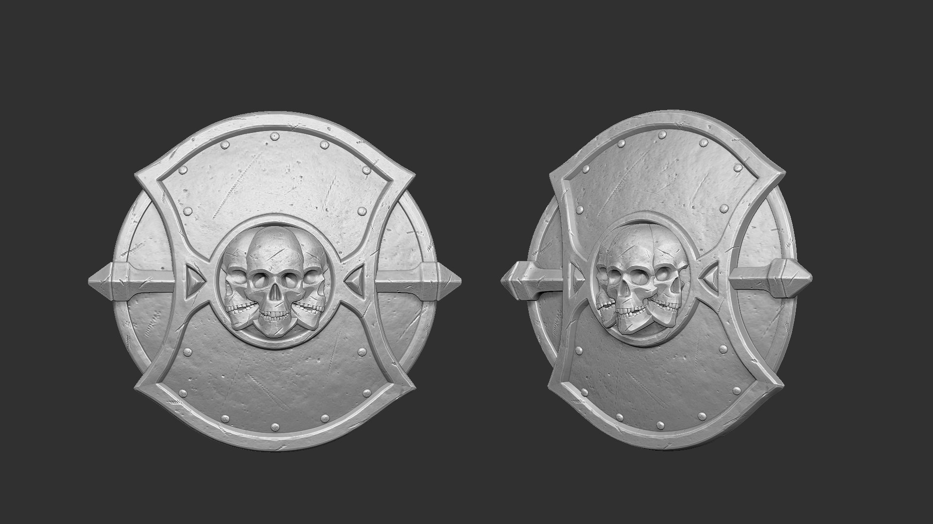 3D - shield model https://p.turbosquid.com/ts-thumb/uD/iwY9vt/Z9Qo1hcP/shieldcollection_m01/jpg/1602775904/1920x1080/fit_q87/40ee888f289a27c588ed040815410773a87a2955/shieldcollection_m01.jpg