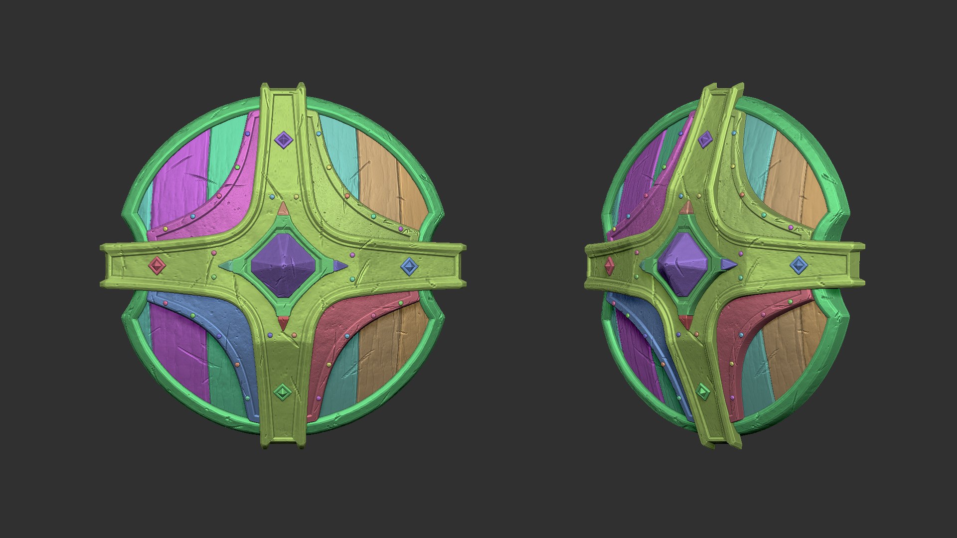 3D - shield model https://p.turbosquid.com/ts-thumb/uD/iwY9vt/iU1LVKXQ/shieldcollection_i02/jpg/1602775876/1920x1080/fit_q87/9cf9406f850b2009e243fccede11464bc33a2c47/shieldcollection_i02.jpg
