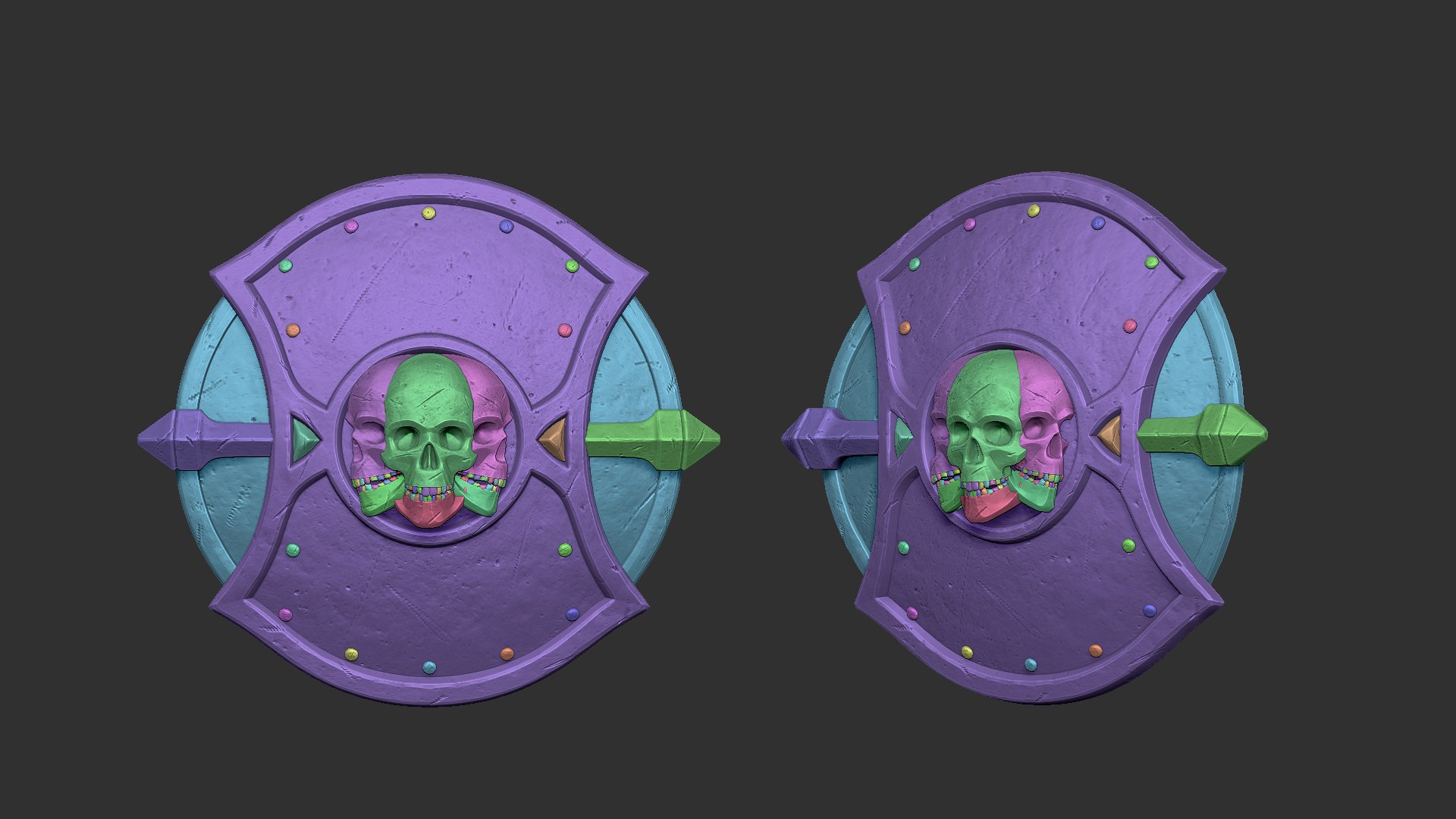 3D - shield model https://p.turbosquid.com/ts-thumb/uD/iwY9vt/jmmaU2V4/shieldcollection_m02/jpg/1602775911/1920x1080/fit_q87/5a41cdaad78f7b86d40c3cc56a9b5feacc5eb167/shieldcollection_m02.jpg