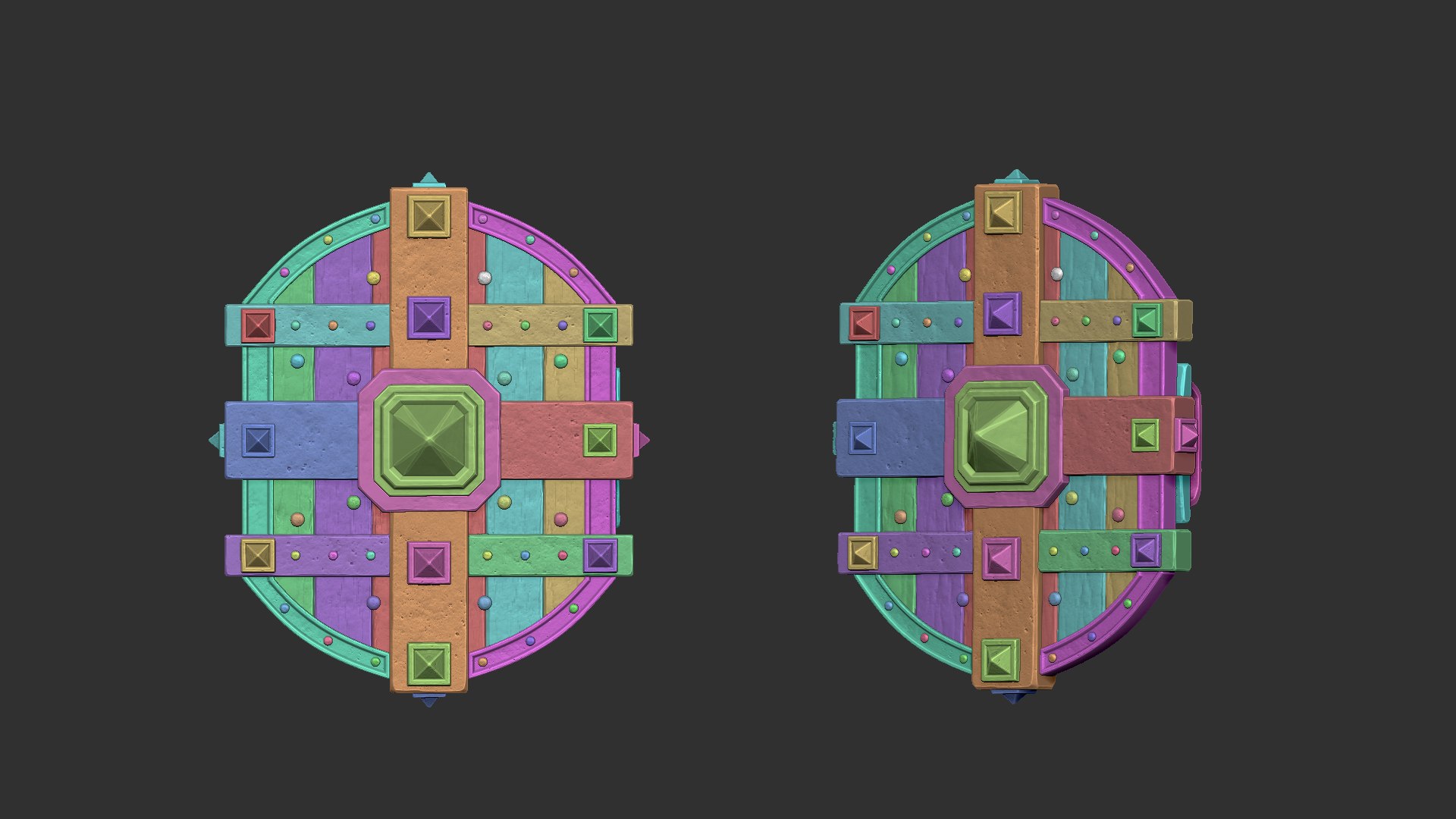 3D - shield model https://p.turbosquid.com/ts-thumb/uD/iwY9vt/nduzlmDm/shieldcollection_o02/jpg/1602775927/1920x1080/fit_q87/3b8477c2c603f34bf9be84ac0870147b76f0ef96/shieldcollection_o02.jpg